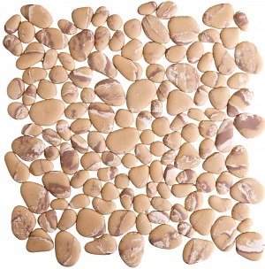 Мозаика Orro Галька бежевая 30,5*30,5