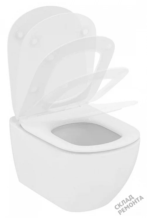 Фото Унитаз подвесной Ideal Standard Idealmood T466501 безободковый купить в Москве: цена, описание, фото. Интернет-магазин 3