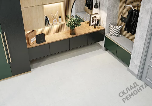 Фото Керамогранит матовый Alma Ceramica Берлин GFU04BLN07R светло-серый 600*600*9 – купить в Москве: цена, описание, фото. Интернет-магазин 2