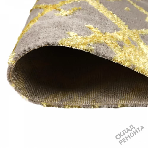 Фото Ковролин Kaplanser Faber 8449 53 Grey/Gold серый – купить в Москве: цена, описание, фото. Интернет-магазин 3