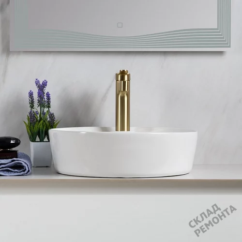 Фото Раковина накладная BelBagno BB1306 43 см купить в Москве: цена, описание, фото. Интернет-магазин 5