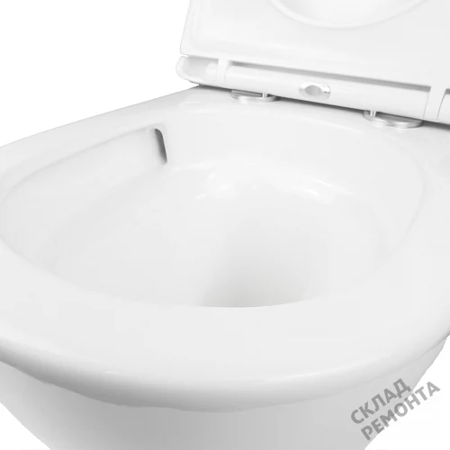 Фото Унитаз подвесной Calypso CS46UQ-OKS-M ультратихий смыв купить в Москве: цена, описание, фото. Интернет-магазин 6