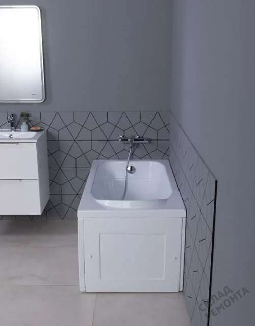 Фото Ванна акриловая Aquanet West 130*70  купить в Москве: цена, описание, фото. Интернет-магазин 3