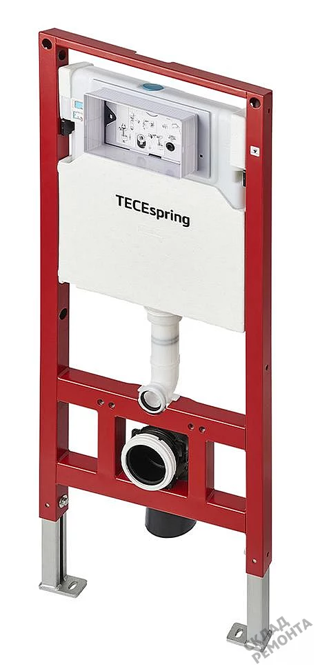 Фото Инсталляция для подвесного унитаза Tecespring S401104 с кнопкой купить в Москве: цена, описание, фото. Интернет-магазин 2