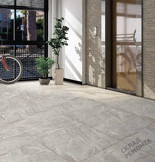 Фото Керамогранит матовый ProGRES Matera GSR0071 серый 600*600*10 – купить в Москве: цена, описание, фото. Интернет-магазин 4