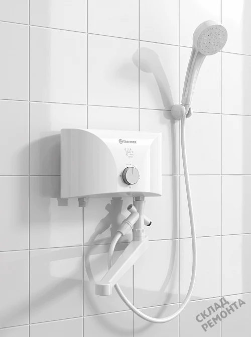 Фото Водонагреватель проточный Thermex Vetro 6500 combi – купить в Москве: цена, описание, фото. Интернет-магазин 1