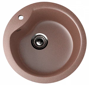 Мойка для кухни Ulgran U-102-307 терракотовая 48*48