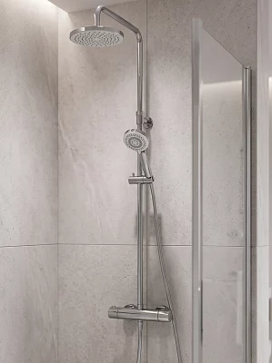 Душевая система Kludi Dive Dual Shower System 6807905-00 хром
