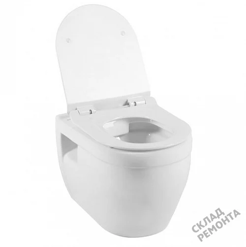Фото Унитаз подвесной Aquanet Glide-W (210772) безободковый купить в Москве: цена, описание, фото. Интернет-магазин 3