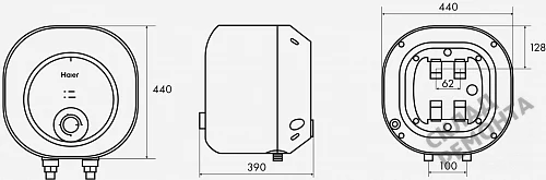 Фото Водонагреватель накопительный Haier ES30V-MQ1, 30 л – купить в Москве: цена, описание, фото. Интернет-магазин 6
