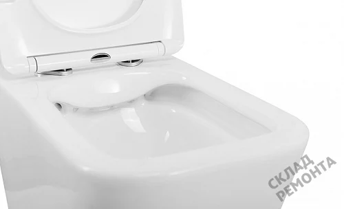 Фото Унитаз подвесной BelBagno Due 2.0 BB7107CHR/SC безободковый купить в Москве: цена, описание, фото. Интернет-магазин 5