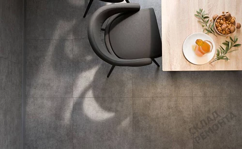 Фото Керамогранит матовый Steppe Ceramics Urban Grey серый 600*600*9 – купить в Москве: цена, описание, фото. Интернет-магазин 2