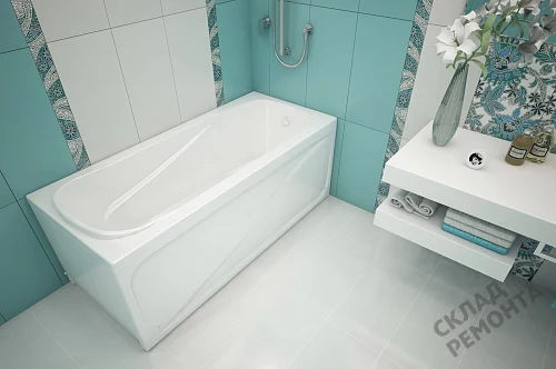 Фото Ванна акриловая Метакам Comfort 160*70  купить в Москве: цена, описание, фото. Интернет-магазин 7