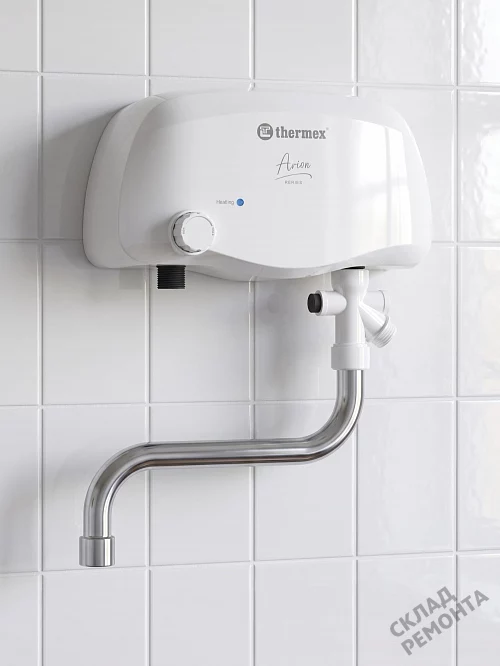 Фото Водонагреватель проточный Thermex Arion 3500 tap л. – купить в Москве: цена, описание, фото. Интернет-магазин 1