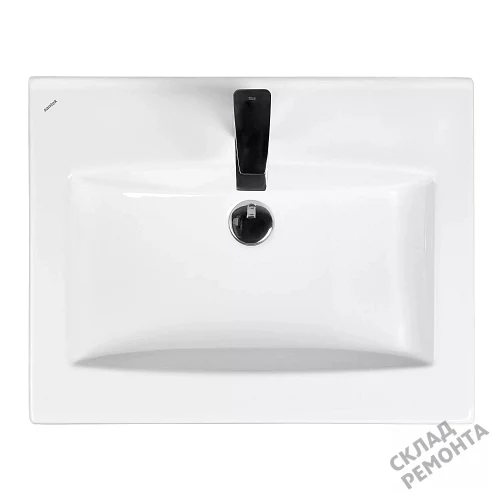 Фото Раковина на тумбу Акватон Элина 60 1WH501606, 60 см купить в Москве: цена, описание, фото. Интернет-магазин 3