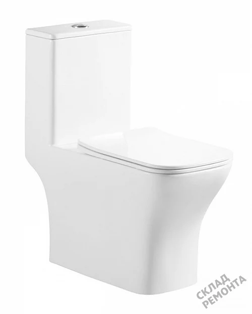 Фото Унитаз моноблок BelBagno Neon BB8617CPR-MN/SC безободковый купить в Москве: цена, описание, фото. Интернет-магазин 3
