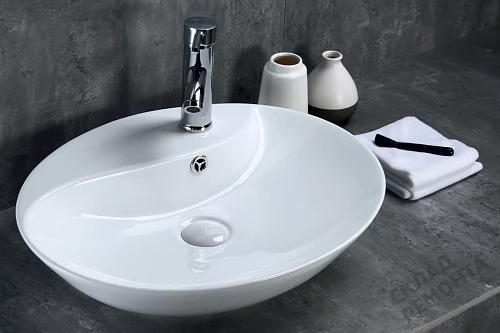 Фото Раковина накладная BelBagno BB1370 55.5 см купить в Москве: цена, описание, фото. Интернет-магазин 4