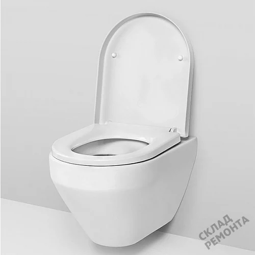 Фото Унитаз подвесной Am.Pm Spirit V2.0 C701700WH безободковый купить в Москве: цена, описание, фото. Интернет-магазин 3
