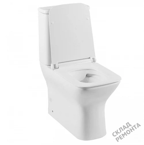 Фото Унитаз напольный Aquanet Cube-C 210759 безободковый купить в Москве: цена, описание, фото. Интернет-магазин 2