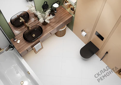 Фото Керамогранит матовый Alma Ceramica Твин GFU04WIN00R белый 600*600*9 – купить в Москве: цена, описание, фото. Интернет-магазин 2
