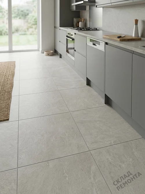 Фото Керамогранит матовый Alma Ceramica Юнион GFU6060UNN70R серый 600*600*9 – купить в Москве: цена, описание, фото. Интернет-магазин 1