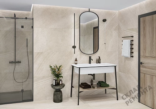 Фото Керамогранит матовый Alma Ceramica Олса GFU60120OLS40R бежевый 1200*600*8,5 – купить в Москве: цена, описание, фото. Интернет-магазин 2