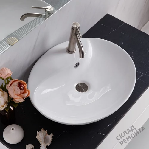 Фото Раковина накладная BelBagno BB1370 55.5 см купить в Москве: цена, описание, фото. Интернет-магазин 7